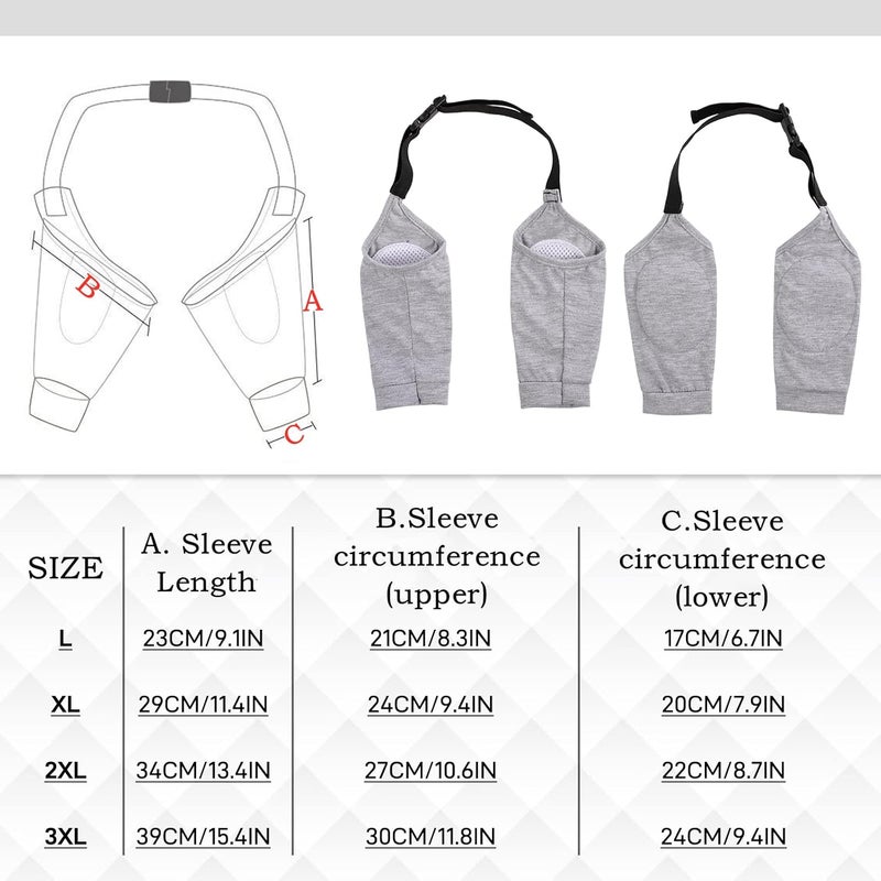 IDOMIK Dog Recovery Suit for Front Legs, Dog Recovery Sleeves After Surgery with Elastic Band, Soft Protective Elbow Braces for Medium Large Dogs, Cone Collar Alternative to Stop Licking Leg Wounds,Grey,3XL - Image 2